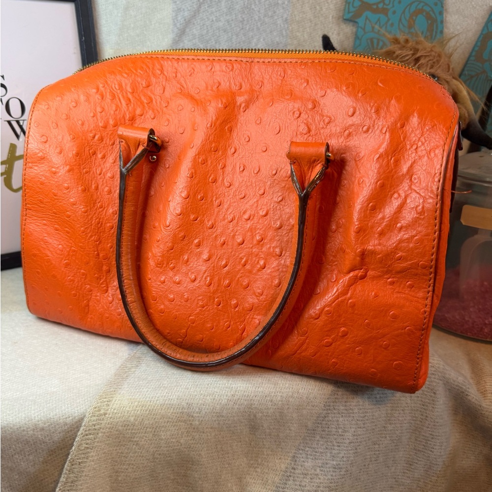Kate Spade Vibrant Orange Satchel - Picture 2 of 4